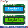 LCD1602 1602 Module Green Screen 16x2 Character LCD Display Module.1602 5V Green Screen And White code for arduino. 