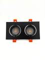 15W Aluminium Double COB downlight. 