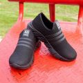 Men's Canvas Slip-On Loafers - Lightweight Casual Shoes for Men & Boys - Stylish Breathable Flat Walking Sneakers - Gym & Running Shoes 2026. 