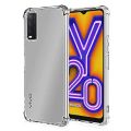 Vivo Y20 Vivo Y20i Vivo Y20s Vivo Y20G Vivo Y12s Premium Silicone Case Crystal Clear Soft TPU Ultra Thin Transparent Flexible Protective Mobile Phone Back Cover.