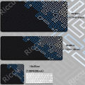 Gaming Mouse Pad Hexagon Geometric Art Design Keyboard Deskmat Gamer Large Mousepad Computer Office Non-slip Cushion Accessories. 