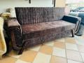 Luxury 3 seater sofa combed turkish fabric with cushions 2in1 sofa+ bed (customized). 