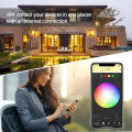 Zigbee E27 Led Light Bulb 15W 18W Smart Led Lamp RGB CW WW Led Bulb Work With Alexa Echo Home Assistant Z2MQTT Zigbee 3.0 Bridge. 