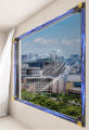 Magnetic Window Mosquito Net DIY Mesh Tulle Invisible Screen Curtain Customize Anti Insect Fly Flies Net, Lock Buckle.