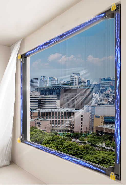 Magnetic%20Window%20Mosquito%20Net%20DIY%20Mesh%20Tulle%20Invisible%20Screen%20Curtain%20Customize%20Anti%20Insect%20Fly%20Flies%20Net,%20Lock%20Buckle%20-%20Image%203
