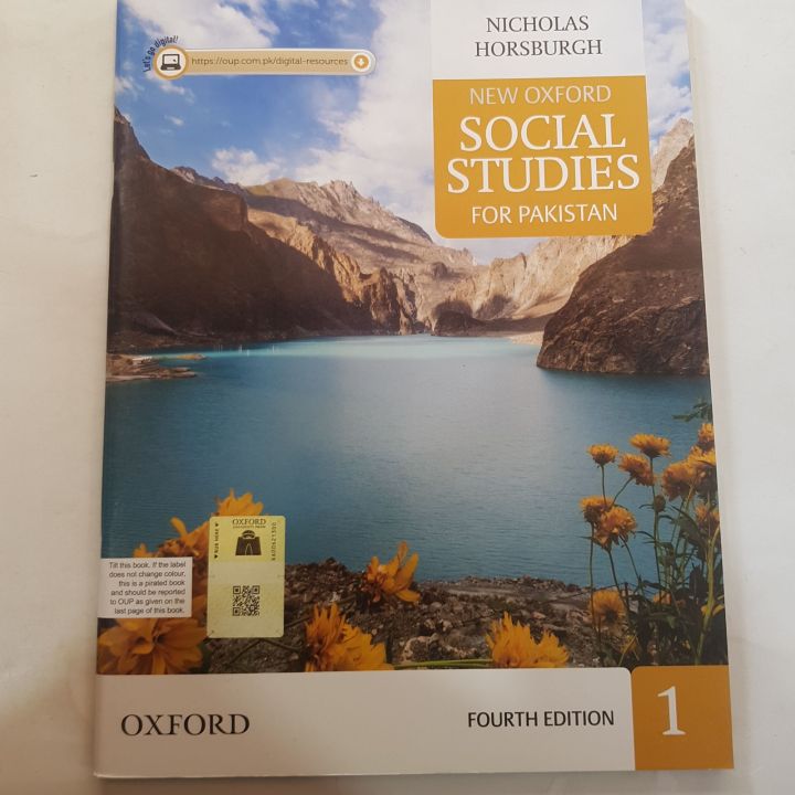NEW OXFORD SOCIAL STUDIES FOR PAKISTAN BOOK 1 4TH EDITION BY NICHOLAS HORSBURGH
