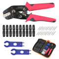 Crimping Pliers Set Terminal Eletrico Wire Clip Connector Electric Wiring Tools Crimper For MC Tool Plier Solar Energy 2546B 4. 