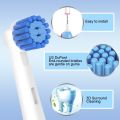 4/8/16pcs Sensitive Gum Care Replacement Brush Heads Compatible with Oral-B Electric Toothbrush, Soft Bristle for Superior.