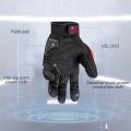 Motorcycle Gloves Black Racing Genuine Leather Motorbike Road Riding Team Glove Men Summer Winter Cycling Gloves.