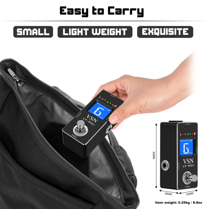 Tuner%20Pedal,Chromatic%20Guitar%20Tuner%20Pedal%20Fast%20and%20Accuate%20Tuner%20for%20High%20Precision%20%C2%B1%201%20Cent%20with%20Pitch%20Indicator%20for%20Pedal%20-%20Image%205