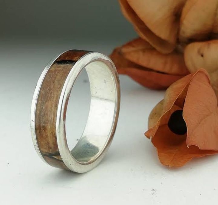 2024%20Nrw%20Fashion%20Mens%20Olive%20Burl%20Wood%20Wedding%20Ring%20For%20Men%20Classic%20Koa%20Wood%20%20Wedding%20Titanium%20Stainless%20steel%20Ring%20For%20Men%20-%20Image%202