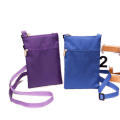 Fashion Simple Small Satchel Oxford Cloth Korean Vertical Mobile Phone Bag Mini Shoulder Bag Messenger Bag for Women Men Handbag.
