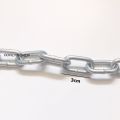 High gloss plated steel chain 5 mm thick divided for sale 1 m hanging chain of goods hanging chain, fabric hanging chain. 