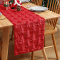 Christmas White Table Runner Halloween Ghost Fall Winter Pumpkin Party Dining Decorations Christmas Dining Table Harvest Decor. 