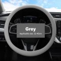 Summer Anti-skid Car Silicone Steering Wheel Cover Elastic Non-Slip Cover For 32-40cm Steering Wheel Car Decor Accessories.