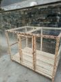 Big Wooden Bird Cage Very Beautiful (Size 35 x 24 x 24 inches) For Parrots Finches Poultry Chicken. Macaw - African Grey - Raw - Parrot - Canary - Finches - Gouldians - Budgies. 