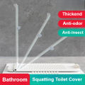Toilet Cover with Pedal Drainage Bathroom Squatting Toilet Cover Universal Squatting Pit Pedal Deodorant Bathroom Accessories.
