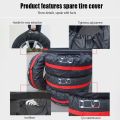 Tire Storage Bags Dustproof Waterproof S/L Universal Car Spare Cover Case Polyester Vehicle Wheel Protector Portable Wheel Bags. 