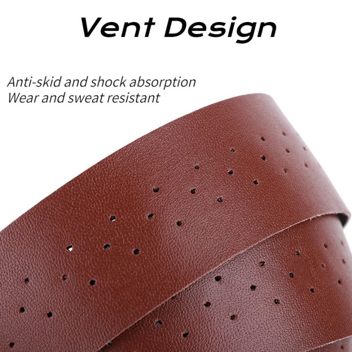 2PCS%20Bicycle%20Handlebar%20Tape%20Bicycle%20Road%20PU%20Artificial%20Leather%20EVA%20Textured%20Punch%20Strap%20Cycling%20Gear%202150x30x3mm%20Accessories%20-%20Image%205