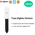 Zigbee Temperature Humidity Moisture Detector Smart Soil Tester Moisture Sensor Phone App RealTime Monitor for Home Garden. 