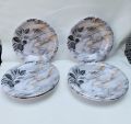 Pack of 6 Melamine deep small size plates Double Glazed Quality In Premium Quality Design. 