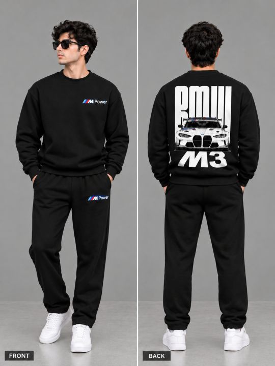 BMW M Power Premium Tracksuit Set ( available In 4 Color )