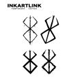 Berserker Temporary Tattoo,Lasts To 15 Days New Technology Magic Waterproof Semi Permanent Sticker.. 