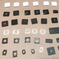 Laptop Dell Hp Lenovo Toshiba Asus Acer Key Cap Hinges Rubber Replacement Keys. 