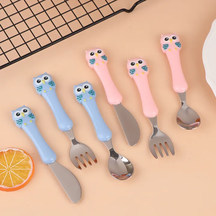 3pcs%20304%20Stainless%20Steel%20Children%20Knife%20Fork%20Spoon%20Kids%20Cutlery%20Set%20with%20Storage%20Box%20Cute%20Portable%20%20Children's%20Feeding%20Utensils%20-%20Image%205