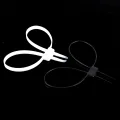 1Pc Plastic Police Handcuffs Double Flex Cuff Handcuffs Zip Tie Nylon Cable Ties. 