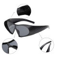 New Alien Uv Resistant Sunglasses, Punk Goggles, Futuristic Y2k Large Frame Integrated Sunglasses 7751. 