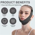 Face Lift Tape Chin Strap For Sleeping Reusable V Line Lifting Mask For Double Chin For Women Chin Up Jaw Exerciser Facial Belt. 