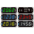 HT16K33 LED Display Module for Arduino 4 Digit 7 Segment 0.56 inch Time Clock Indicator Tube Module Red Blue Green Yellow White. 