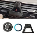1Set ABS Plastic Material For 2017-2023 BMW 5 series 525i 530i G30 Special Car Magnetic Phone Holder Fixed Bracket Stand Mobile. 