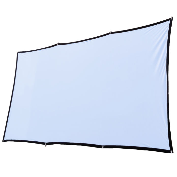 60%2072%20100%20120%20150%20Inch%2016:9%20Portable%20Wrinkle%20Free%20Lightweight%20Projector%20Screen%20Home%20Outdoor%20Front%20Rear%20Projection%20Curtain%20Fabric%20-%20Image%206