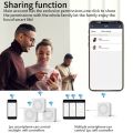 16A works with Tuya Smart WiFi Switch DIY Switches Mini Smart Breaker Smart Life Control Support Alexa  Alice. 
