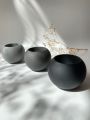 Artificial flower decorative vase combo live plantable with 2 different size tray our exclusive and luxurious edition Concrete made. 