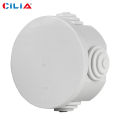 CILIA 1pc Waterproof Junction Box, IP55 Outdoor Electrical Box, Durable PC Plastic Enclosure for Indoor/Outdoor Use, No Openi. 