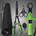 Functional Fishing Pliers Made of Stainless Steel, Wire Cutters, Hook Remover, Anti-Rust Coating, Fishing Tools.. 