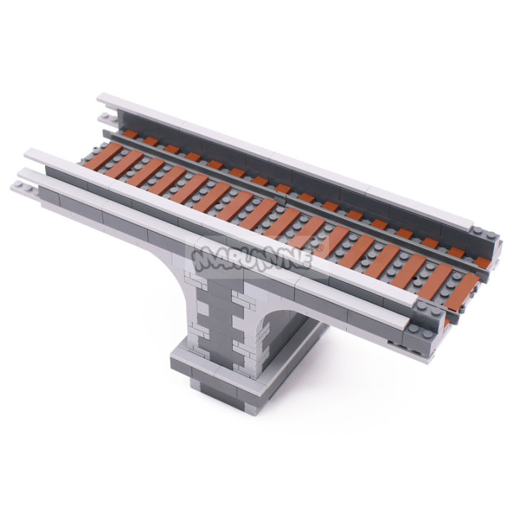Marumine%20566PCS%20MOC%20Viaduct%20Idea%20Train%20Build%20Model%20Kit%20High-Speed%20Railway%20Track%20Arch%20Bridge%20DIY%20Construction%20Blocks%20Bricks%20Set%20-%20Image%203