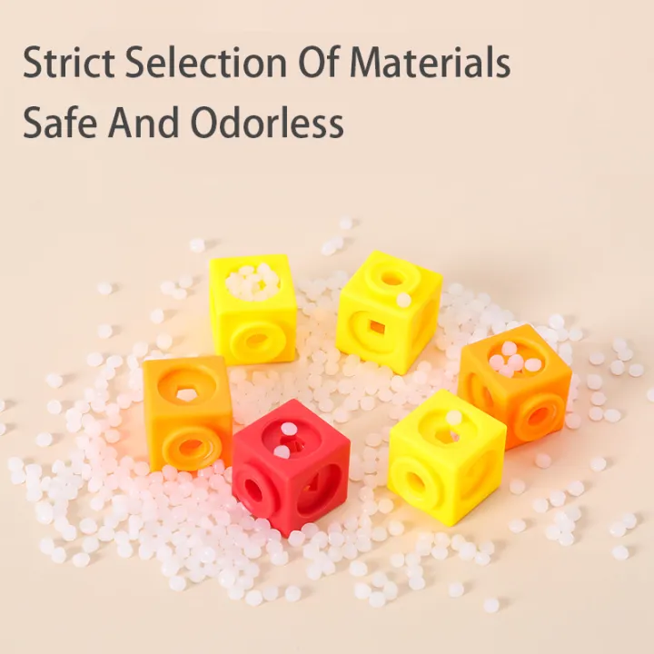 Montessori%20Math%20Toys%2010%20Colors%20Rainbow%20Link%20Cubes%20Snap%20Blocks%20Stacking%20Game%20Educational%20Learning%20Toys%20For%20Children%20Diy%203D%20Puzzle%20-%20Image%205