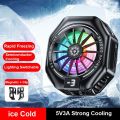 TL05 X156 Semiconductor Phone Cooler Powerful Cooling Magnetic Clip 2-in-1 Digital Display Mobile cooler for Gaming. 