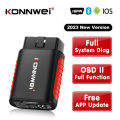 KONNWEI KDIAG MINI 2023 Full System Auto Scanner Reset SAS EPB Service ECU Programmer OBD OBD2 Car Diagnostic Tool pk Thinkdiag. 