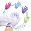2Pcs/Pair Bath for Peeling Exfoliating Mitt Glove with Shower Scrub Gloves Resistance Body Massage Sponge Wash Skin Moisturizing. 