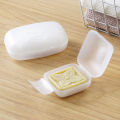 Portable Soap Rack For Travel And Business Trips Sealed Waterproof Soap Box Transparent Plastic Soap Storage Box With Lid. 