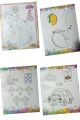 COPY COLOURING 12, BOOK OF SET WHITE PAPER PAGES 16 EACH COPY  BEST COLOURING COPY  FOR CHILDREN'S. 