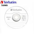 Verbatim CD-R 700MB & DVD R 4.7GB Speed 52x, 80 min with Casing.. 