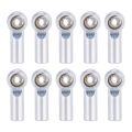 10PCS M3 Metal Ball Joint for RC Steering Linkage, Upgrade Parts for Axial SCX10 Tamiya CC01 1/10 Scale RC Crawler. 