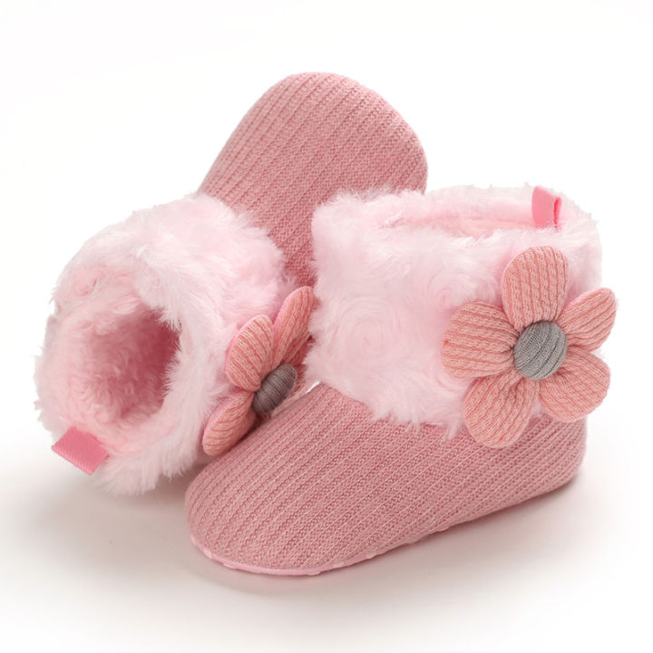 Winter%20Newborn%20Baby%20Cotton%20Booties%20Non-Slip%20Sole%20Toddler%20Boys%20Girls%20First%20Walkers%20Infant%20Warm%20Fleece%20Shoes%20Snow%20Boots%200-18Months%20-%20Image%205