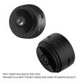 Mini Camera with Magnetic Back Cover 1080P HD Wireless Camera for Home Office Courtyard.